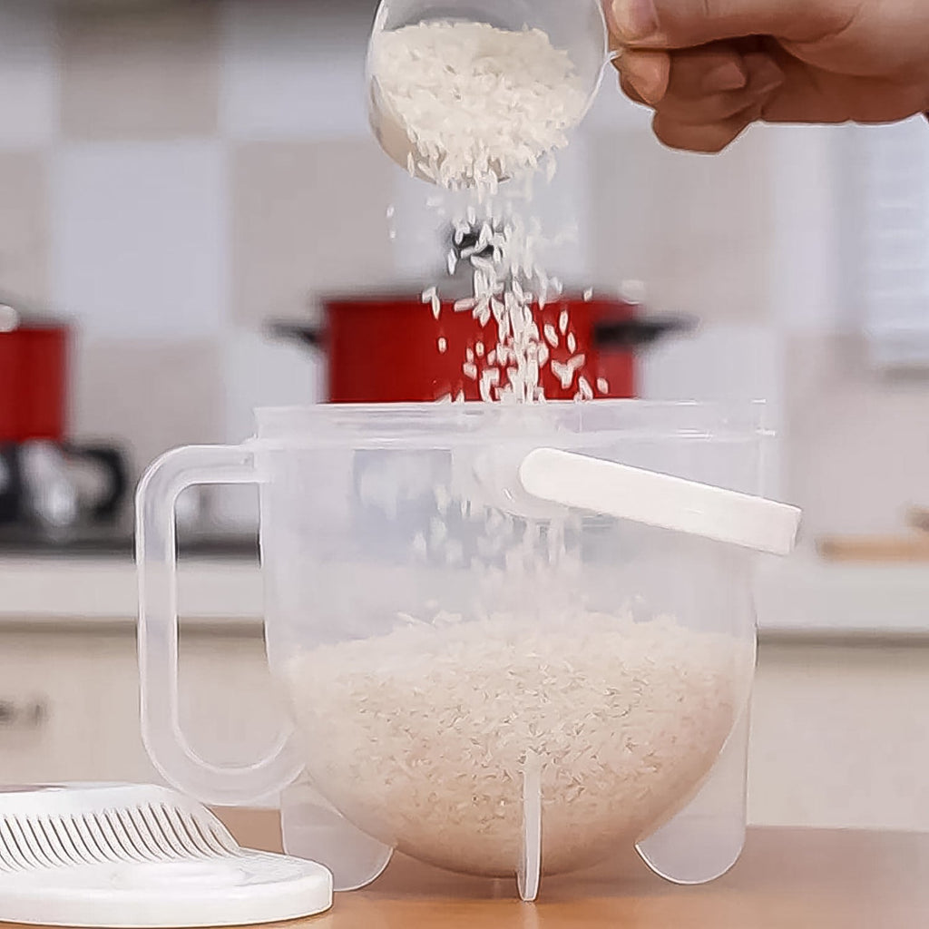 Airtight Rice & Grain Storage Container (1 Pc)