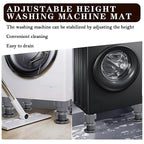 Adjustable Anti-Vibration Pads for Washing Machine and Refrigerator Base (4 Pc)