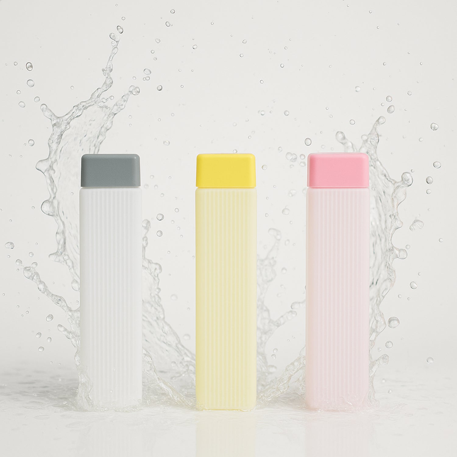 BPA Plastic Leakproof Hydration Water Bottles (6 in 1)