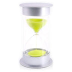 45-Minute Green Sand Timer – Hourglass Time Management Tool for Classroom & Games (Color : Green)