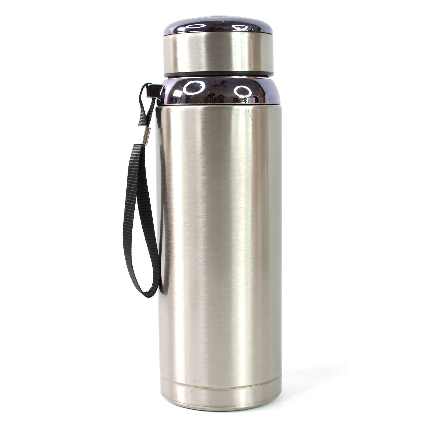 800ml Stainless Steel Water Bottle – Leak-Proof Thermos Flask for Travel, Gym, Office, Home Use (1 Pc)