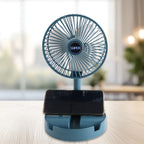 Adjustable Portable Desktop Fan - Telescopic Silent Personal Cooling for Office & Travel (Battery Not Include)