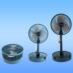 Adjustable Portable Desktop Fan - Telescopic Silent Personal Cooling for Office & Travel (Battery Not Include)