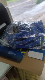 50 Ft Expandable Hose Pipe Nozzle For Garden Wash Car Bike With Spray Gun