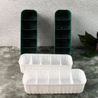 5 Compartments Socks / Handkerchief / Underwear Storage Box Socks Drawer Closet Organizer Storage Boxes (pack of 4)