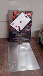 Apex Steel-X Stainless Steel Medium Chopping Board