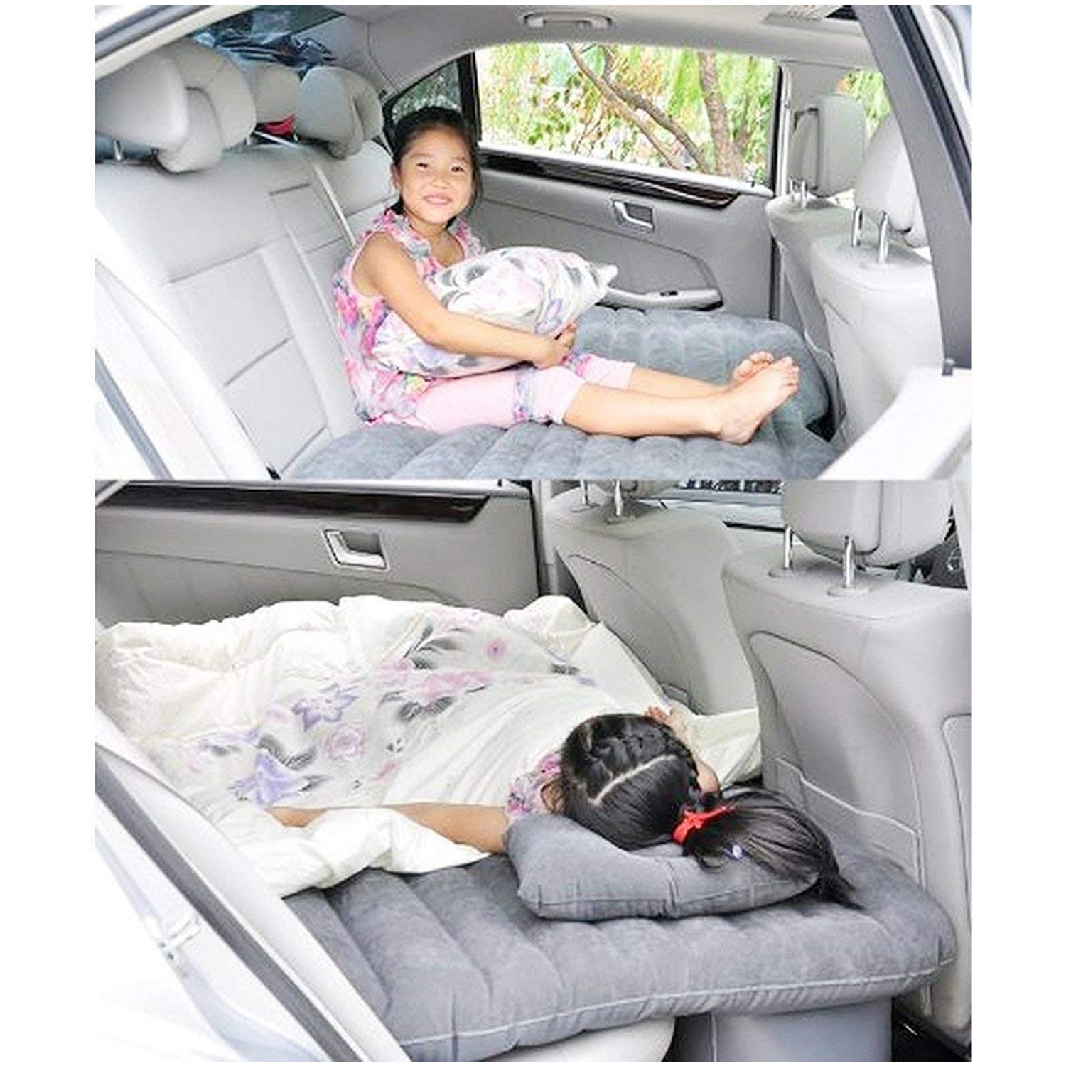 Car Bed Air Sofa With Two Inflatable Pillow And Air Pump