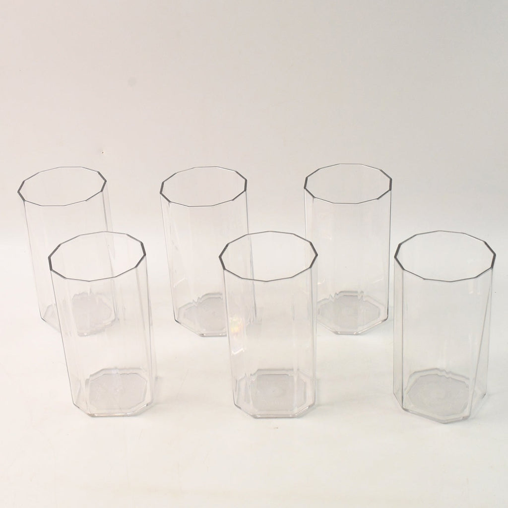 Elegant Hexa Cut Water Tumbler Set